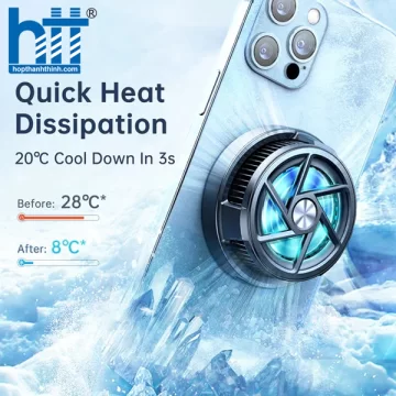 Tản Nhiệt Nam Châm và Sạc Không Dây Hỗ Trợ Chơi Game Mcdodo Magnetic Radiator Wireless Gaming Charger CH-2120