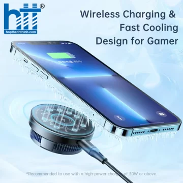 Tản Nhiệt Nam Châm và Sạc Không Dây Hỗ Trợ Chơi Game Mcdodo Magnetic Radiator Wireless Gaming Charger CH-2120