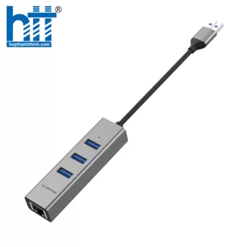Bộ chuyển đổi USB-A 4 trong 1 Lention H23s Grey