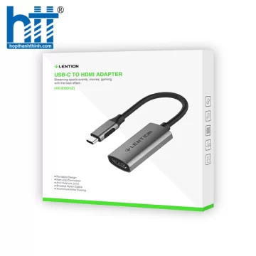 Bộ chuyển đổi Type C sang HDMI (4K 60Hz) Lention CU607H - Silver