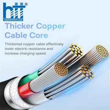 Cáp Sạc Nhanh Baseus Pudding Series Fast Charging Cable USB to Type-C 100W BLACK 2M