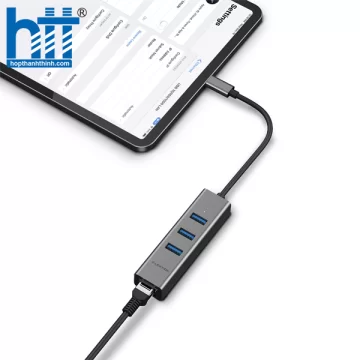 Bộ chuyển đổi USB-C 4 trong 1 Lention C23s