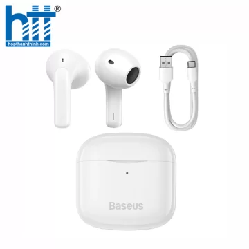 Tai nghe Bluetooth OS-Baseus True Wireless Earphones Bowie E3 White