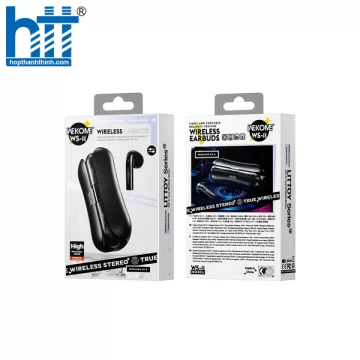 Tai Nghe Bluetooth Wekome WS-11 Littoy Wireless Earbuds Black