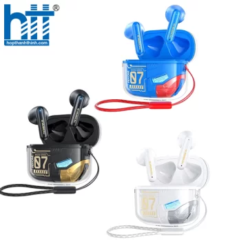 Tai Nghe Bluetooth Wekome WS-07 Armour END Wireles Earphone Black