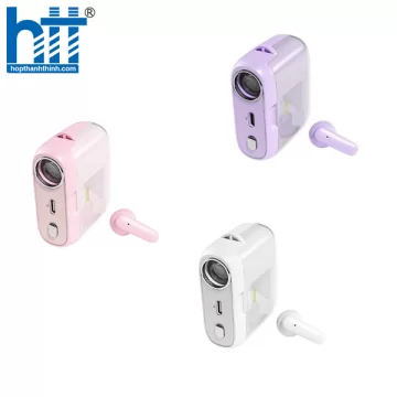 Tai Nghe Bluetooth Wekome S28 Projector Wireless Earphone White