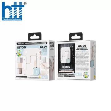 Tai Nghe Bluetooth WEKOME WS-09 Keycey Wreless Earbuds White
