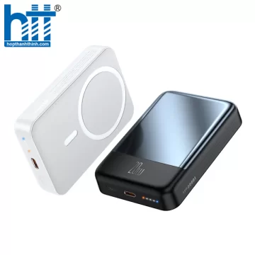 Pin Dự Phòng Không Dây Mcdodo Ambilight Seires 20W Magnetic Wireless Power Bank 10000mAh White