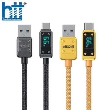 Cáp Sạc WDC-06 WEKOME USB to Type-C Black