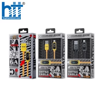 Cáp Sạc WDC-06 WEKOME USB to IP Yellow