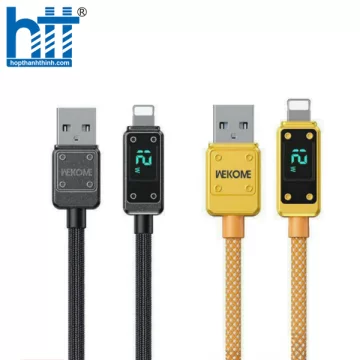Cáp Sạc WDC-06 WEKOME USB to IP Black