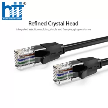 Cáp mạng CAT6 UTP đầu đúc dài 30m Vention Black