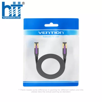 Cáp mạng CAT7 FTP đầu đúc dài 5m Vention ( dẹt )