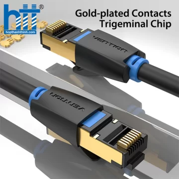 Cáp mạng CAT8 SFTP đầu đúc dài 1.5m Vention