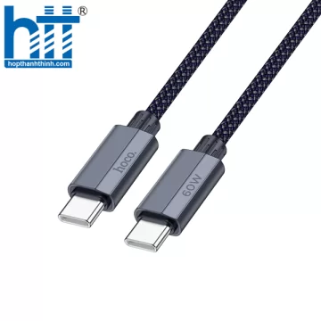 CÁP DỮ LIỆU SẠC U134 60W TYPE-C SANG TYPE-C(L=1.2M)