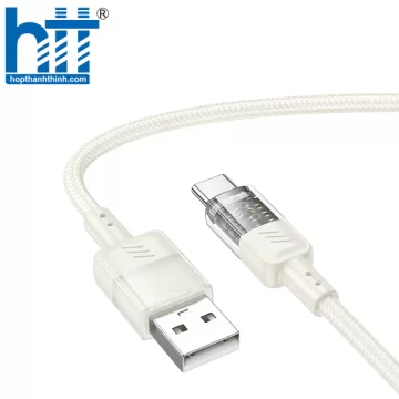 CÁP DỮ LIỆU SẠC TRONG SUỐT U129 SPIRIT TYPE-C