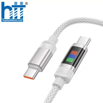 CÁP DỮ LIỆU SẠC U126 100W TYPE-C - TYPE-C