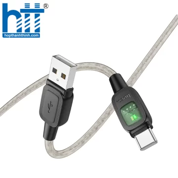 CÁP DỮ LIỆU SẠC TẮT NGUỒN THÔNG MINH SILICON U124 TYPE-C