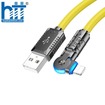 Cáp dữ liệu sạc xoay U118 iP Triumph