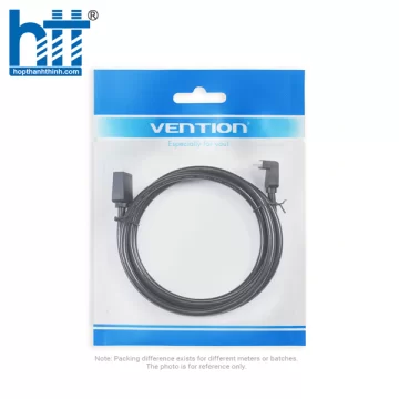 CÁP HDMI 2.0 GẬP 90° DÀI 3M VENTION (AARBI) HỖ TRỢ 4K@60Hz