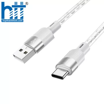 Cáp dữ liệu sạc silicone X99 Crystal Junction Type-C