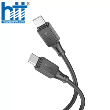 Cáp dữ liệu sạc silicon X101 Assistant 60W Type-C đến Type-C
