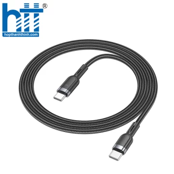 Cáp sạc nhanh tự ngắt thông minh U117 Type-C to Type-C
