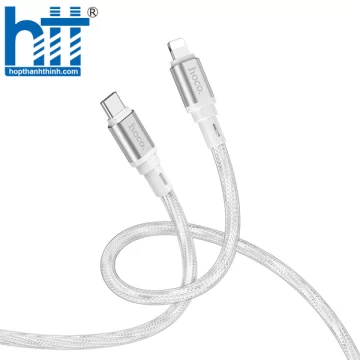Cáp dữ liệu sạc silicon X98 Crystal ice PD iP