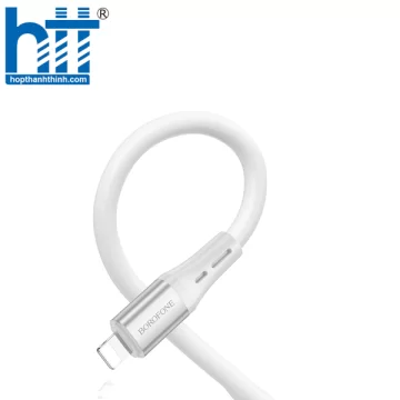 Cáp dữ liệu sạc silicone BX88 Solid PD cho iP