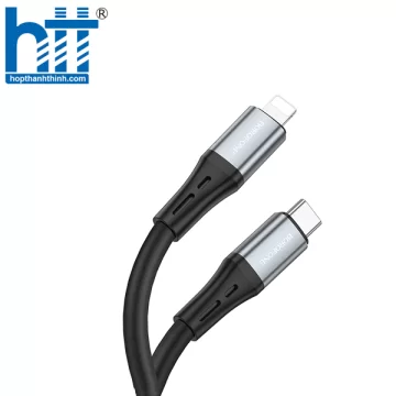 Cáp dữ liệu sạc silicone BX88 Solid PD cho iP