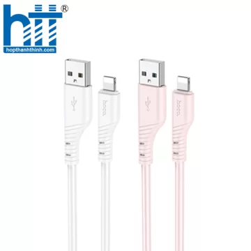 Cáp dữ liệu sạc silicon màu pha lê X97 iP