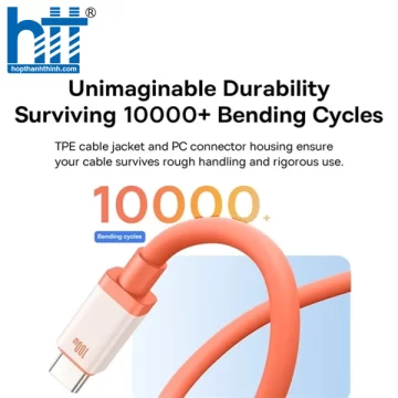 Cáp Sạc Nhanh Baseus 0℃ Series Fast Charging Data Cable Type-C to Type-C 100W 2M