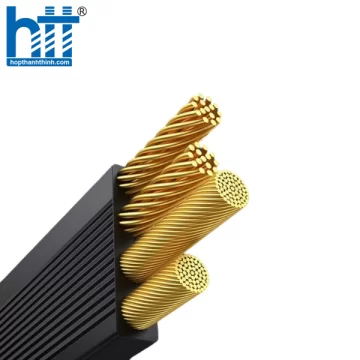 Cáp sạc Đa Năng Baseus Free2Draw Retractable Crystal Cable USB to M+L+C 3.5A Black