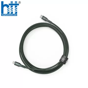 CÁP IPHONE 14 I 13 I 12 USB-C TO LIGHTNING 20W/60W INNOSTYLE DURAFLEX IPHONE/IPAD D_ICL150_ Green