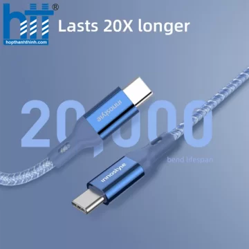 CÁP INNOSTYLE POWERFLEX USB-C TO C 1.5M 60W ICC150ALBP