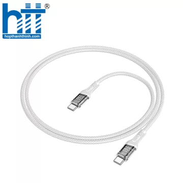 Cáp sạc U111 Type-C đến Type-C 60W