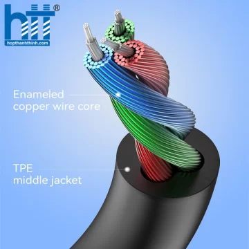 Cáp Audio 3.5mm M/M dài 1.5M Vention Model : BAKBG