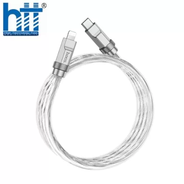 Cáp sạc U113 silicone PD TYPE C - IPHONE (Trắng)
