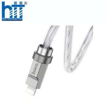 Cáp sạc U113 silicone PD TYPE C - IPHONE (Trắng)