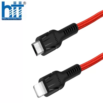 Cáp sạc 3 đầu HOCO U31 (Đỏ)