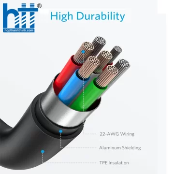 Cáp Type C to Lightning Anker PowerLine II dài 1.8m - A8633611