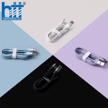 Cáp sạc đa năng 3 trong 1 dài 1.2m Baseus CAXS000017 màu xanh dương