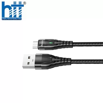 Cáp Sạc Nhanh Hoco ME3 Micro 2M 3A (Đen)