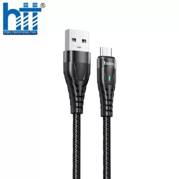 Cáp Sạc Nhanh Hoco ME3 Micro 2M 3A (Đen)