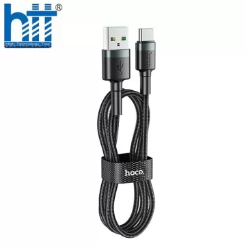 Cáp Sạc Nhanh Hoco ME5 Type-C 1M 3A (Đen)