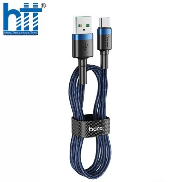 Cáp Sạc Nhanh Hoco ME5 Type-C 1M 3A (Xanh)