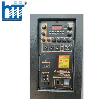 Loa Kéo Nanomax K-368 Công Suất 400w Karaoke Bluetooth