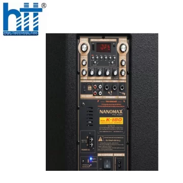 Loa Kéo Nanomax K-180 Bass 40cm 820w Karaoke Bluetooth