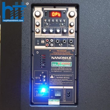Loa Kéo Nanomax X-2000 Bass 40cm 1100w Karaoke Bluetooth
