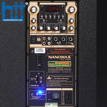 Loa Kéo Nanomax S-5000 Bass 50cm 1350w Karaoke Bluetooth